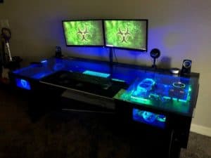 How Much Does It Cost To Build A Desk Pc, Are Glass Desks Good For Gaming