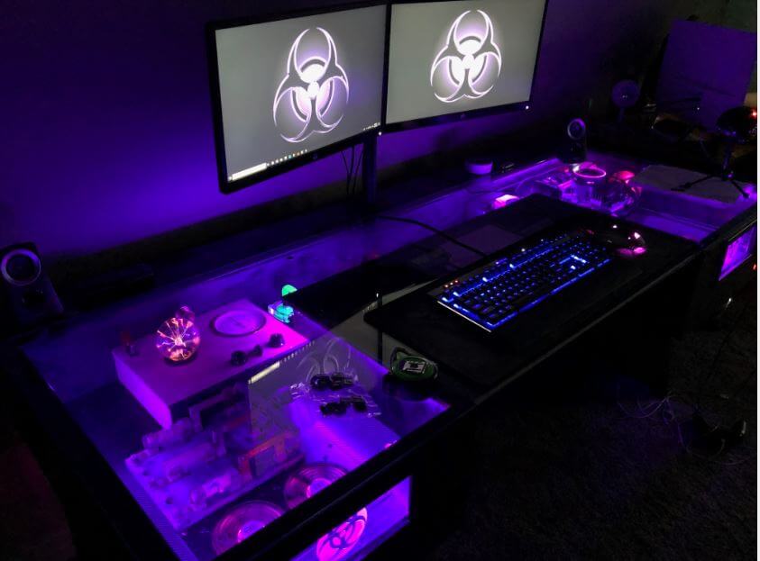 custom built desk pc